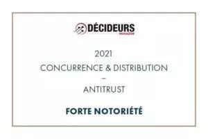 Décideurs Magazine - Concurrence et distribution 2021
