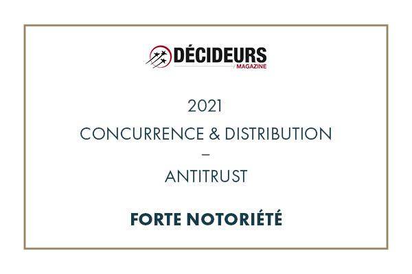 Décideurs Magazine – Concurrence et distribution 2021