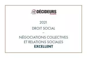 Décideurs Magazine - Négociations collectives et relations sociales