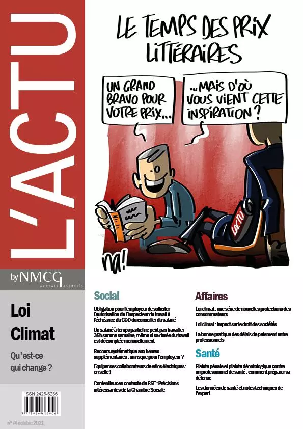 L'Actu by NMCG - Octobre 2021