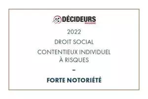 Contentieux individuel 2022