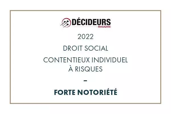 Contentieux individuel 2022