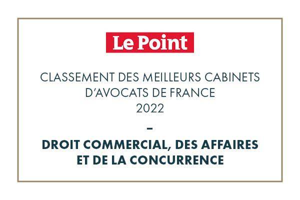 Le Point – Droit commercial, des affaires et de la concurrence 2022