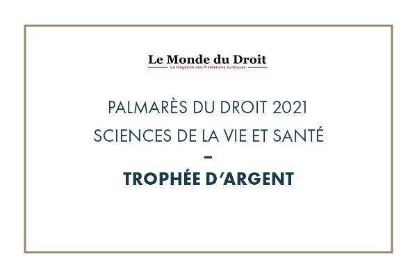 Palmarès du droit – Sciences de la vie et santé 2021 Argent