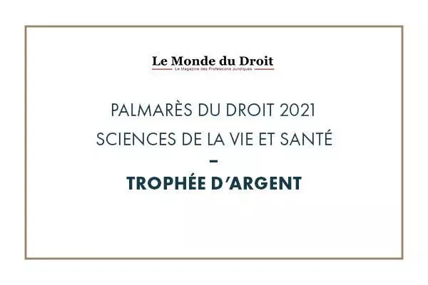 Palmarès du droit – Sciences de la vie et santé 2021 Argent