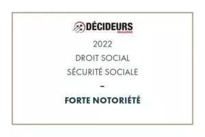 Sécurité sociale 2022