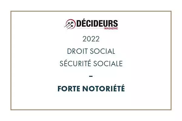 Sécurité sociale 2022