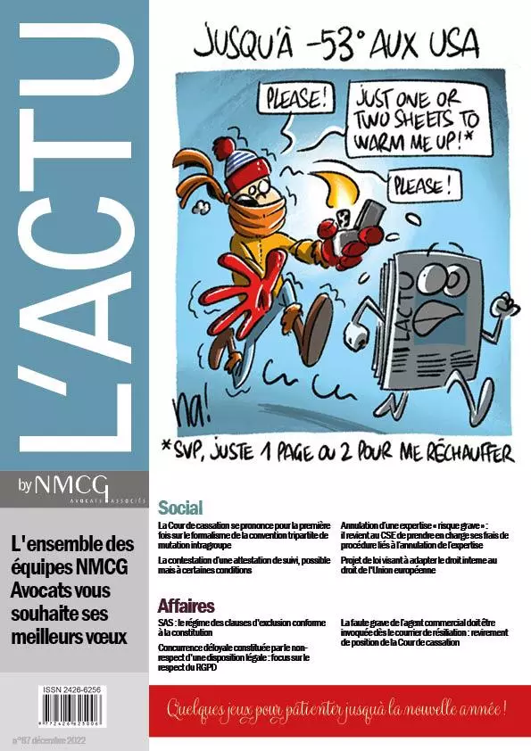 L'Actu by NMCG - décembre 2022