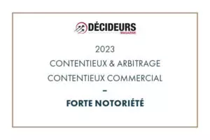 Contentieux et arbitrage 2023