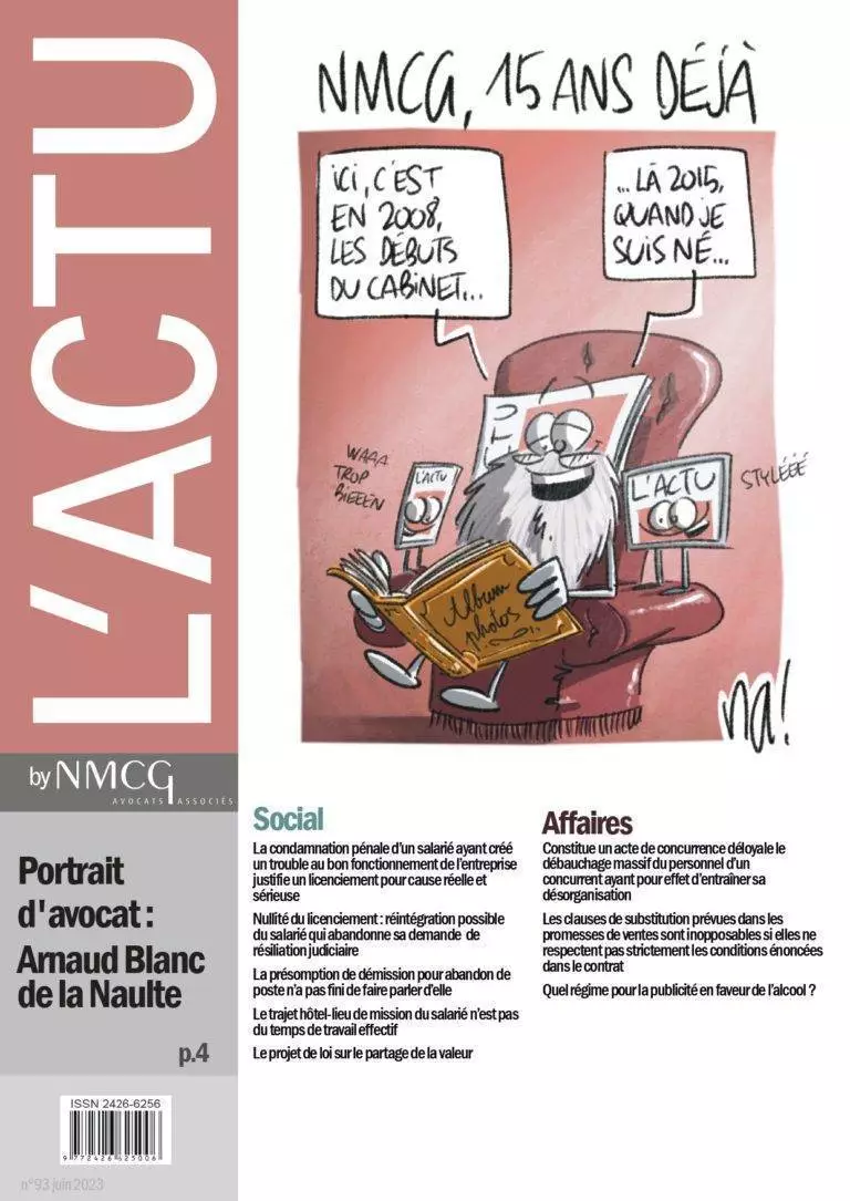 L&rsquo;Actu by NMCG – Juin 2023