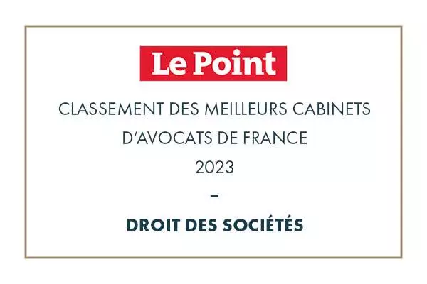 Le Point – Droit des sociétés 2023