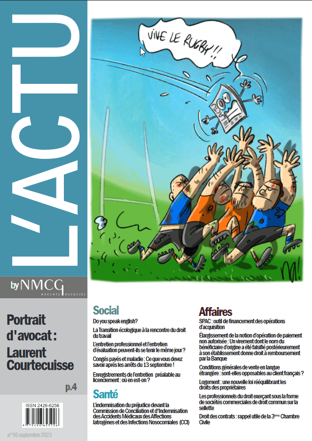 L'Actu by NMCG - Septembre 2023