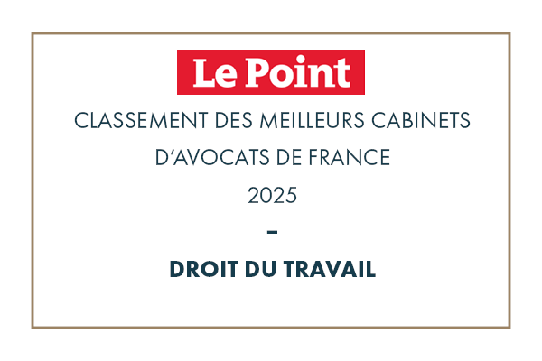 Le Point 2025 – Droit du travail