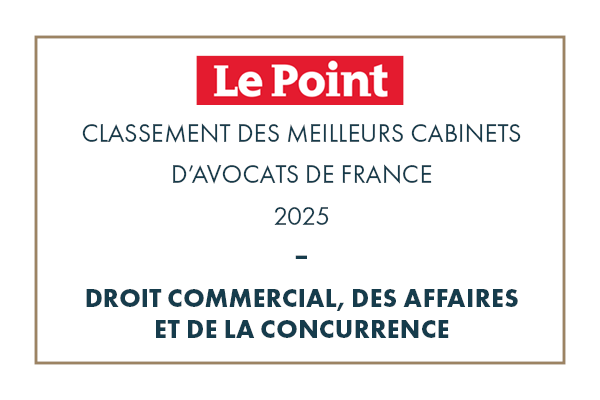 Le Point – Droit commercial, des affaires et de la concurrence
