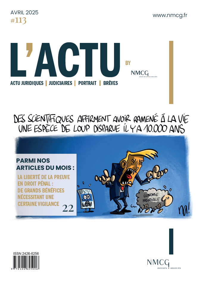 L'Actu by NMCG - Avril 2025