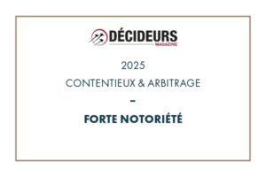 Contentieux & arbitrage