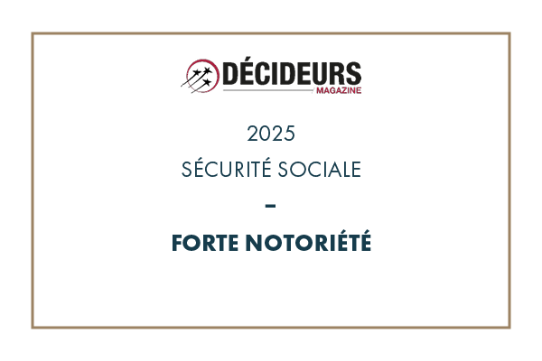 Décideurs Magazine 2025 – Expertise Droit social – Sécurité sociale
