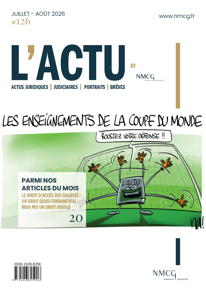 L'Actu by NMCG  #126 - Juillet 2026